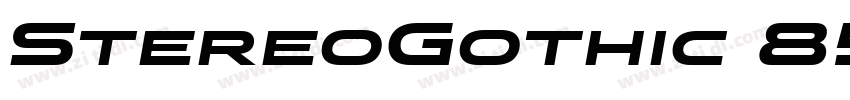 StereoGothic 850字体转换 StereoGothic 850字体转换